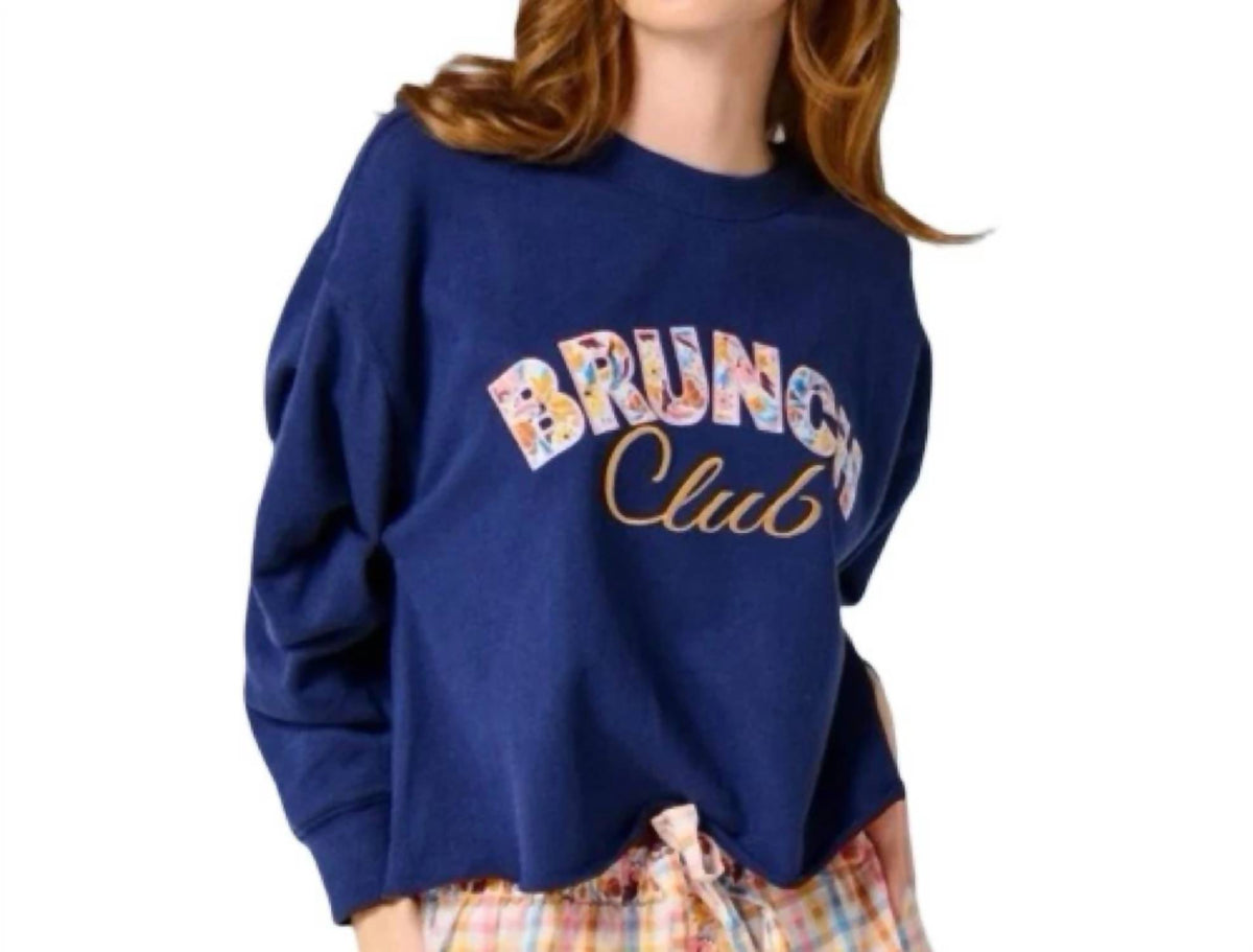 Shiraleah - "brunch Club" Lounge Sweatshirt