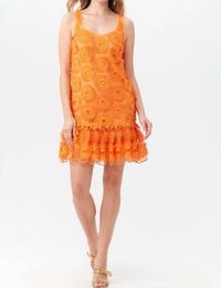 Trina Turk Anzu Sleeveless Dress in orange - women's dress