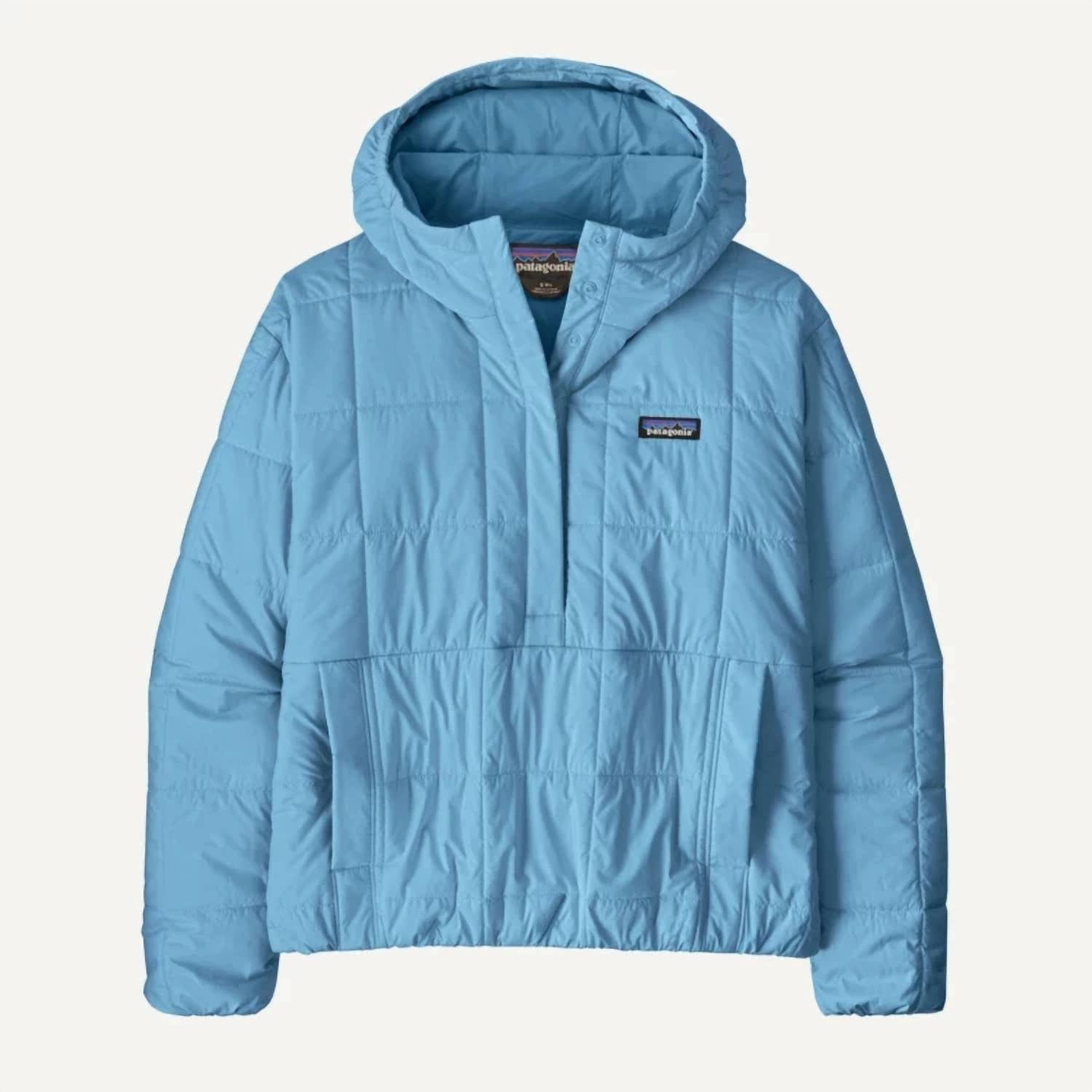 Patagonia Light Gust Hooded Pullover in shore blue - women's jacket