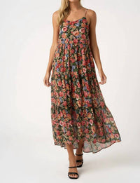 Mittoshop - Evans Floral Tiered Maxi Dress