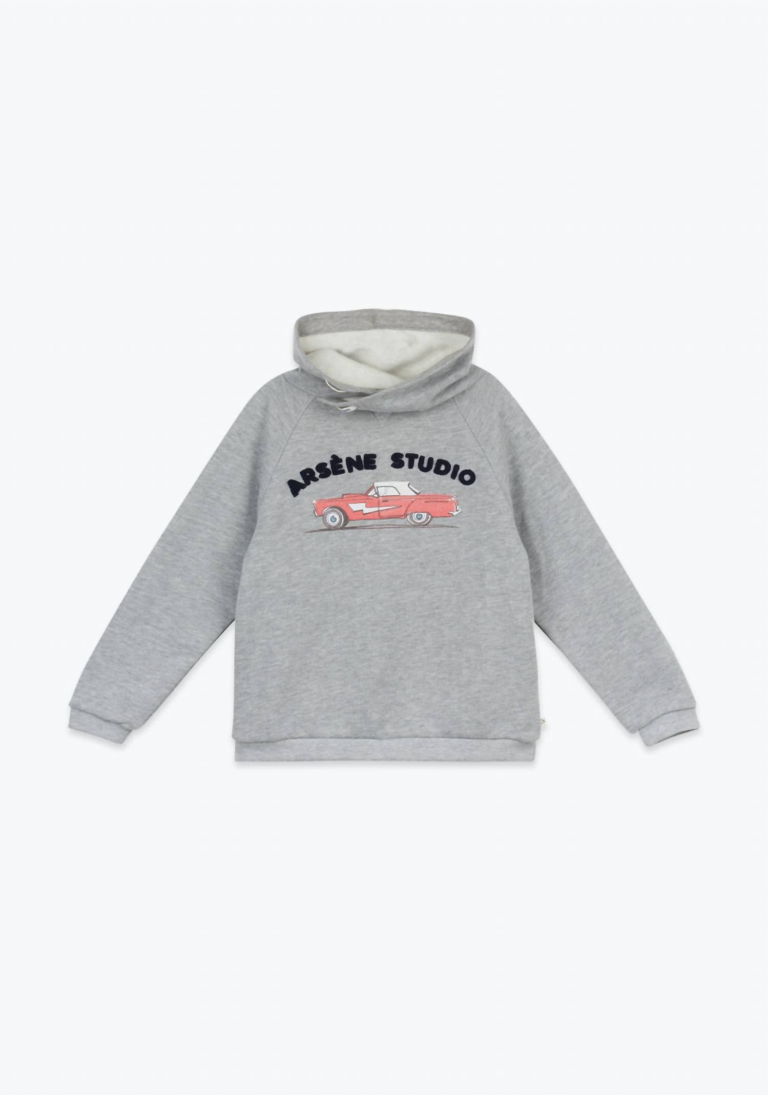 Arsène Et Les Pipelettes - Studio Stand-up Collar Sweatshirt