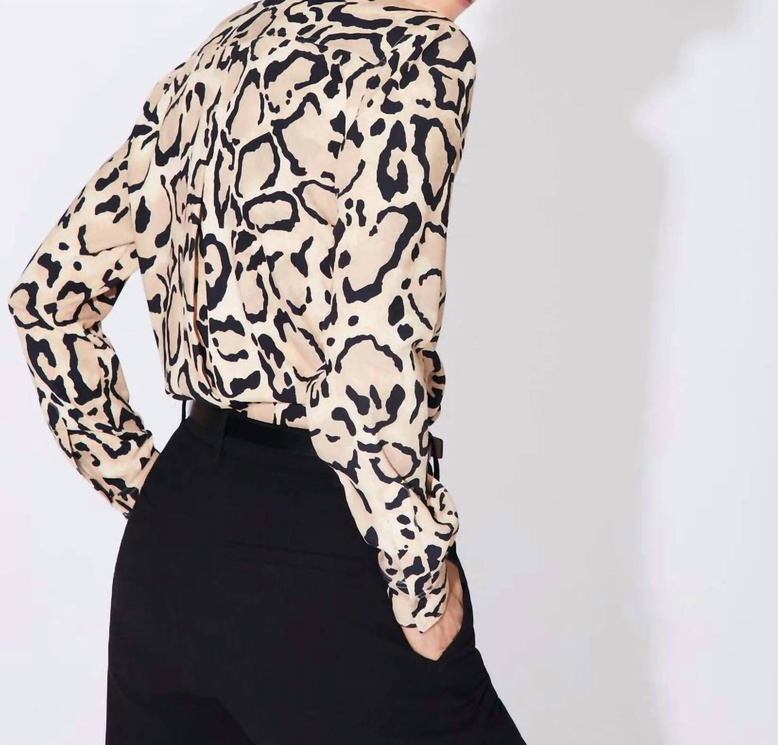 Barbara Bui - Bengal Print Crepe Shirt