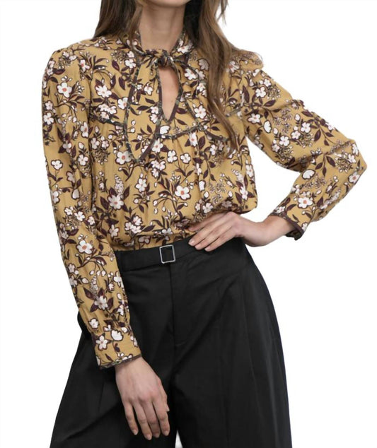 Greylin - Rowan Tie Neck Blouse