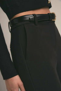 Favorite Daughter Cigarette Straight Leg Pant in black - women's pants - view 5