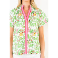 Thml - Vacation Scene Print Top