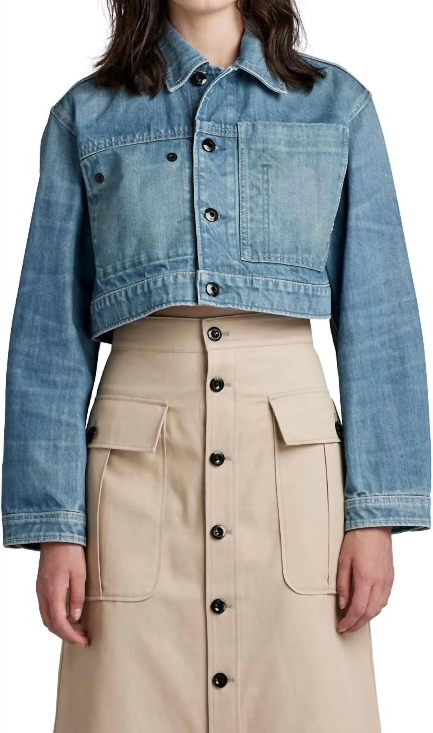 G-Star Raw - Cropped Denim Jacket