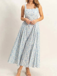 Hyfve - Floral Print Empire Waist Dress