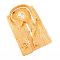 Eight X - Men's Jacquard Button Down Shirt With Pocket