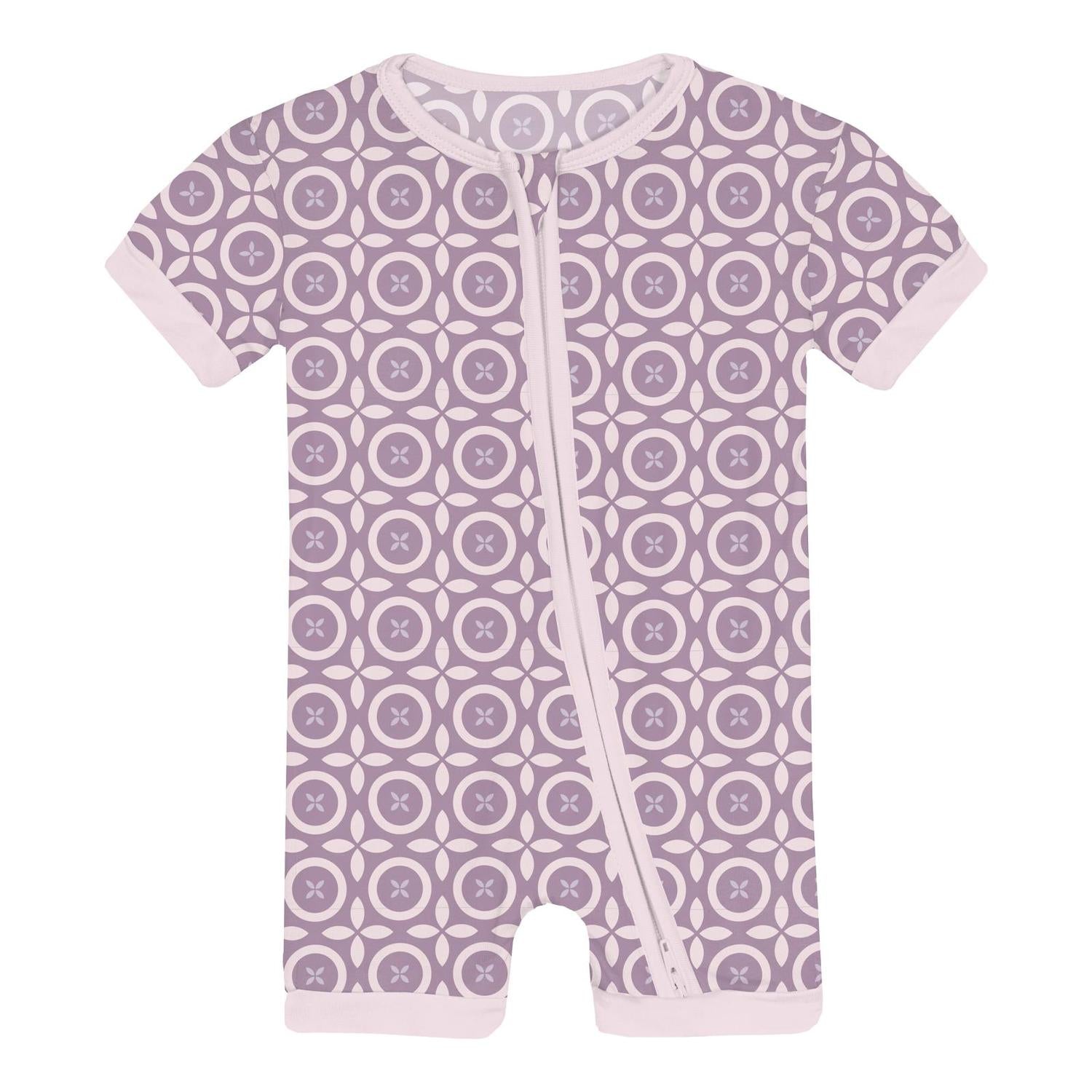 Kickee - Infant & Toddler Girl's Shorty Sleeper With Zipper