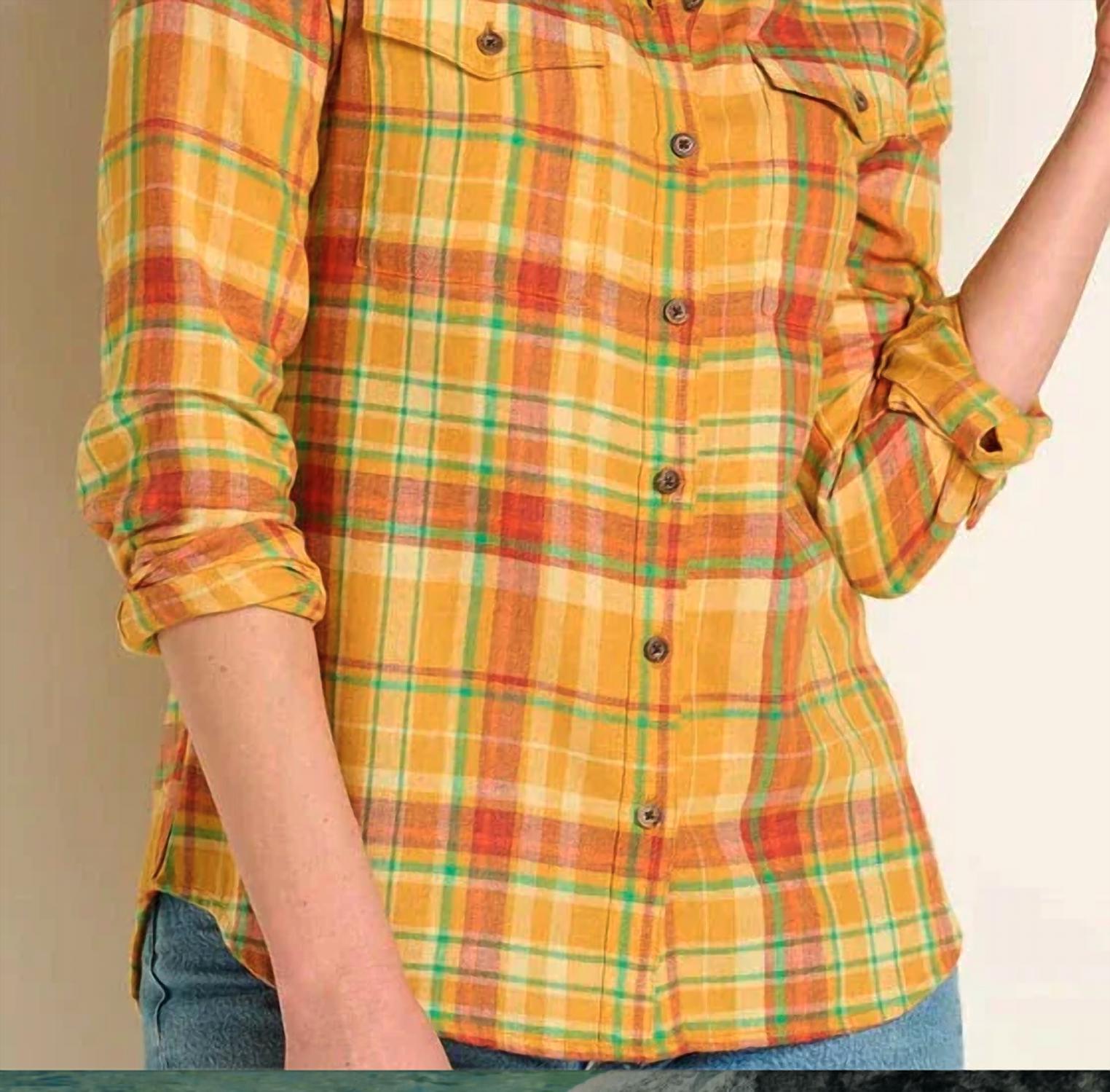 Toad&Co - Re-form Flannel Long Sleeve Shirt