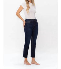 Vervet By Flying Monkey - Clara High Rise Slim Straight Jeans - Curvy