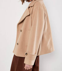 Apricot - Tailored Short Trench Jacket
