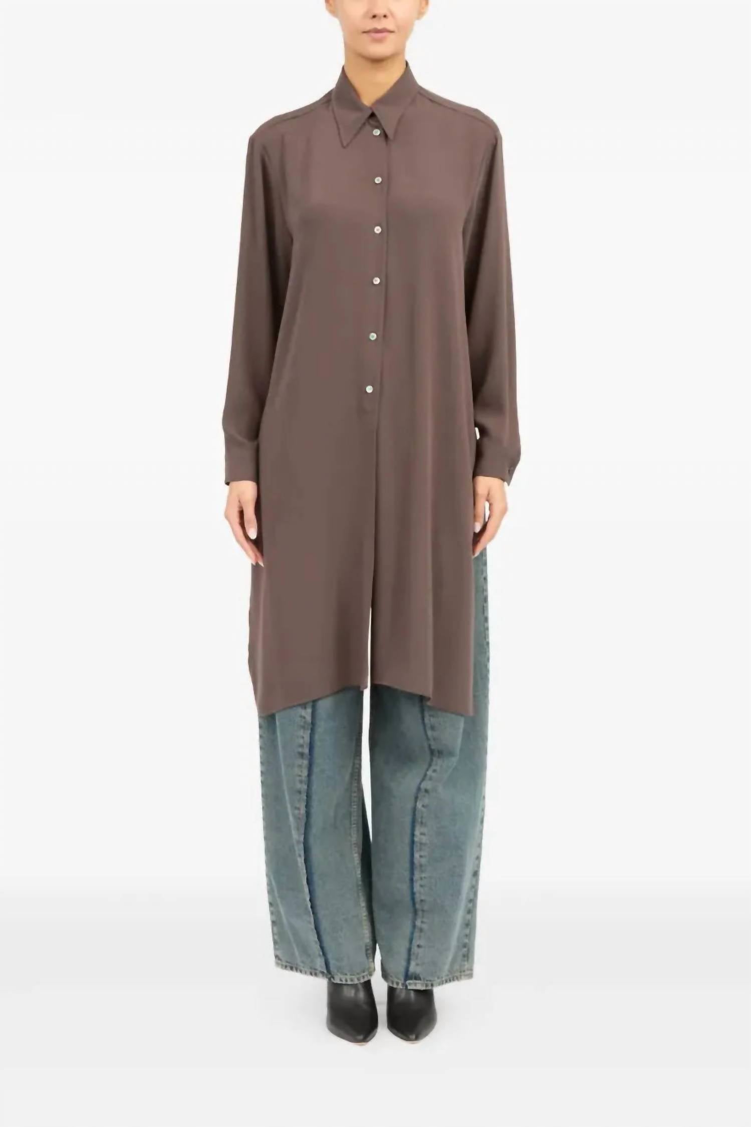 Maison Margiela - Long Sleeved Tunic Shirt