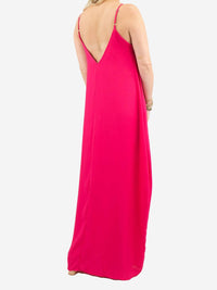 FANTASTIC FAWN Girly Girl Maxi Dress in hot pink - women's dress - alternate view
