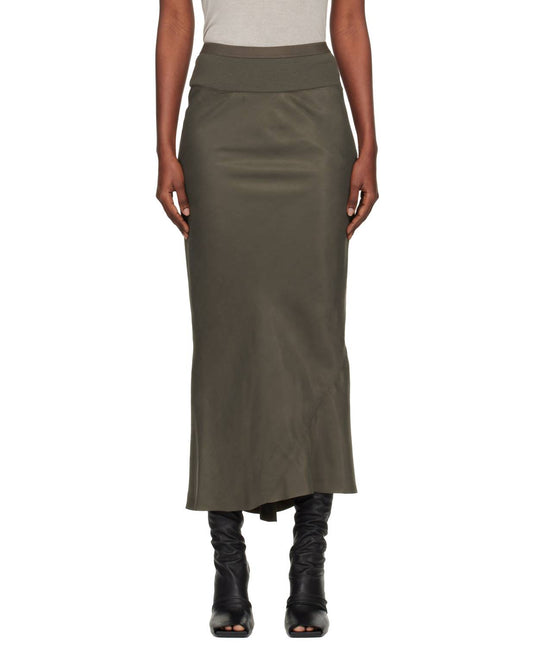 Rick Owens - Gonna Calf Bias Skirt