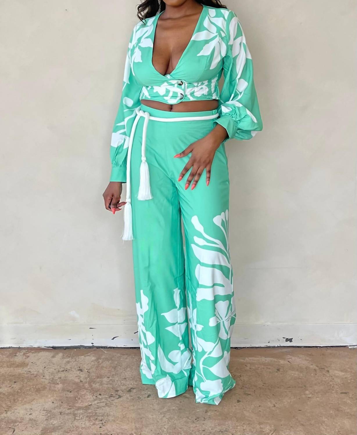 Chicways - I'm Out Of Office Pant Set