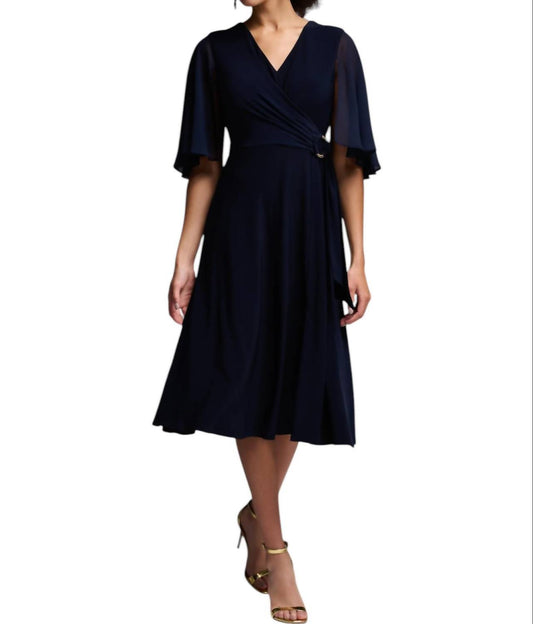 Joseph Ribkoff - Chiffon Sleeve Dress