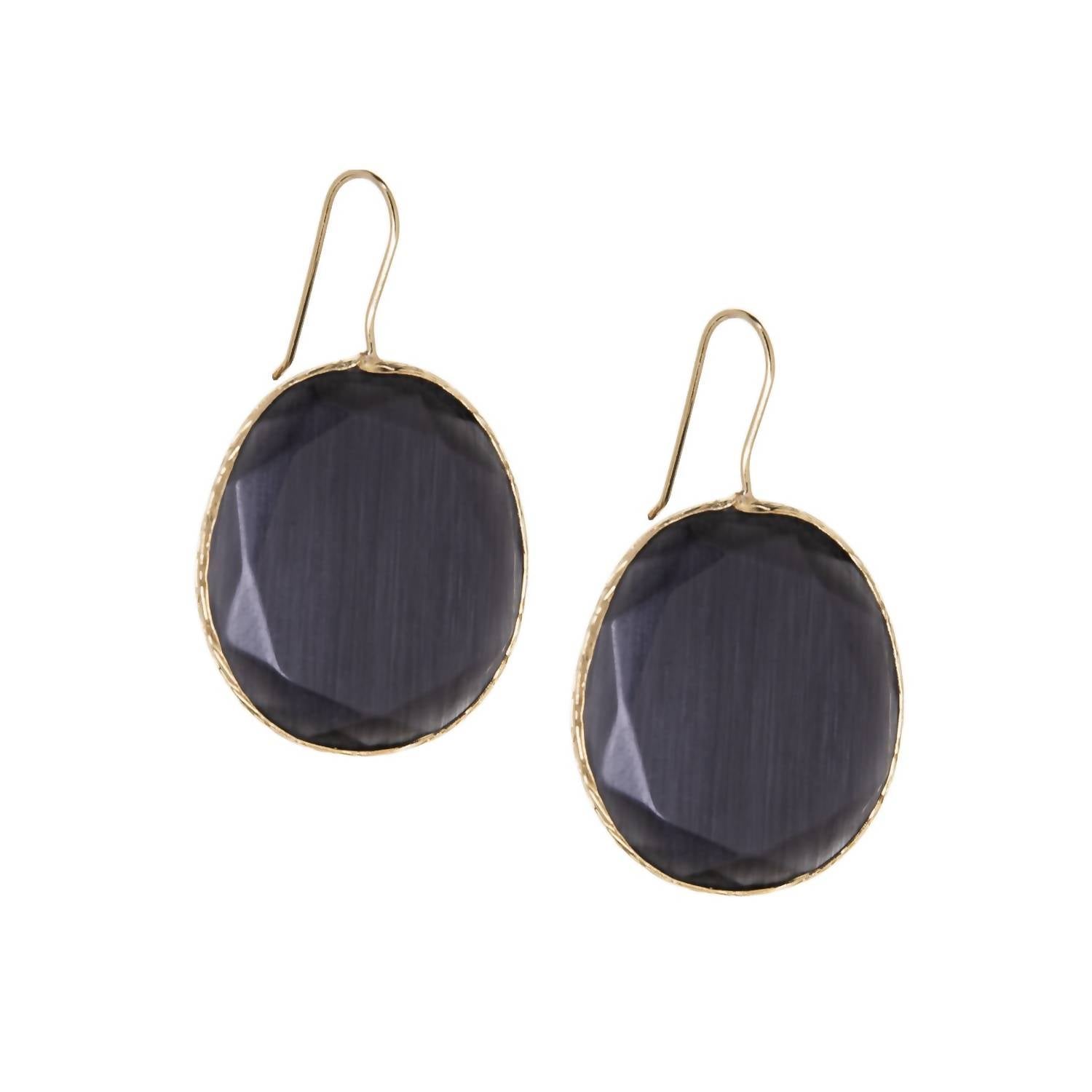 Marlyn Schiff - Women's Faceted Glass Drop Earring