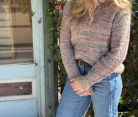 Hem & Thread - Marled Cozy Button Sweater