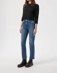 Amo - Women's Cropped Jeans