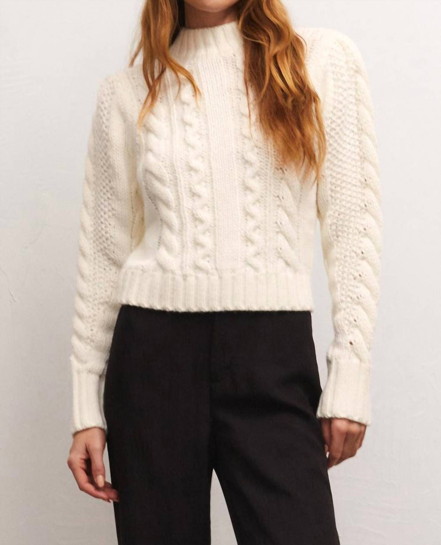 Z Supply - Catya Mock Neck Sweater