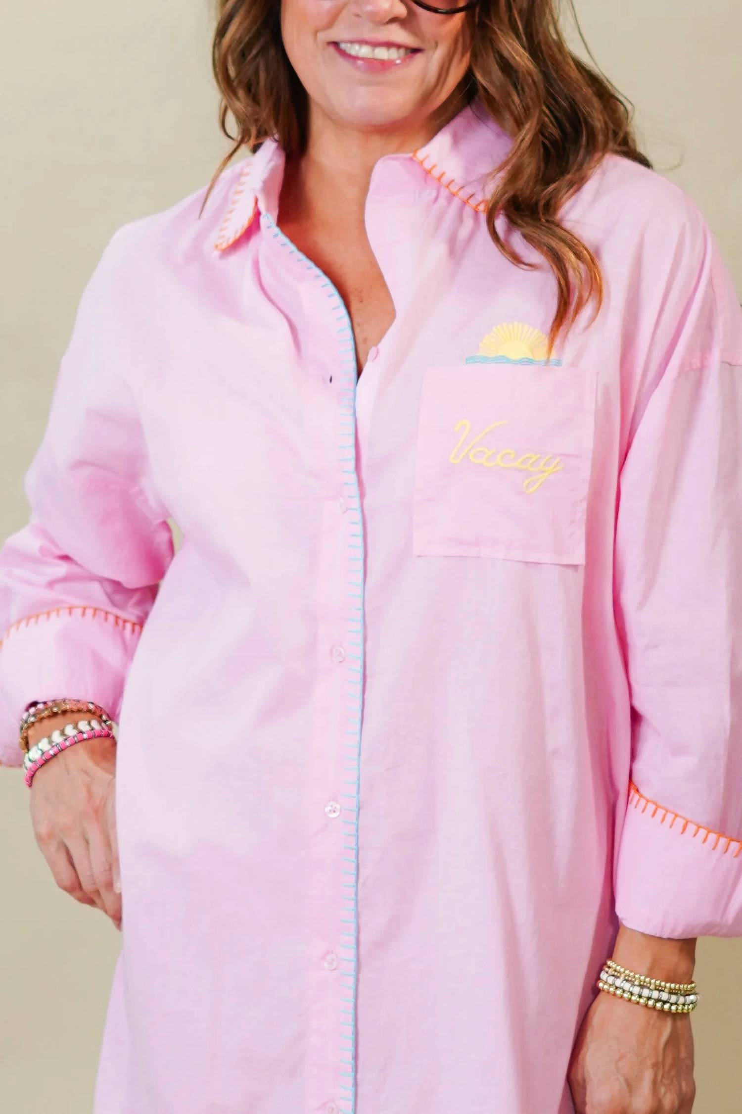 Shiraleah - Out Of The Office Cover Up Shirt