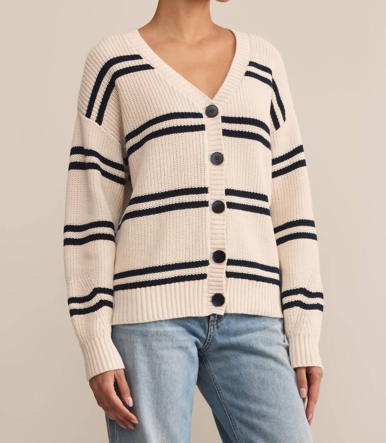 Z Supply - Boyfriend Striped Cardigan