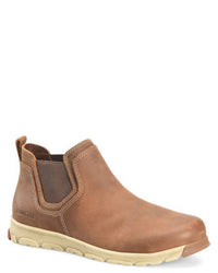 Carolina Men's Romeo Alloy Toe Electrostatic Dissipative Boots in dark brown - men's boots
