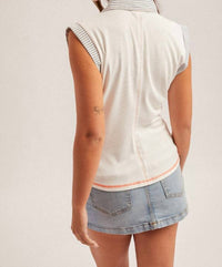 Hem & Thread - Rib Tee Top