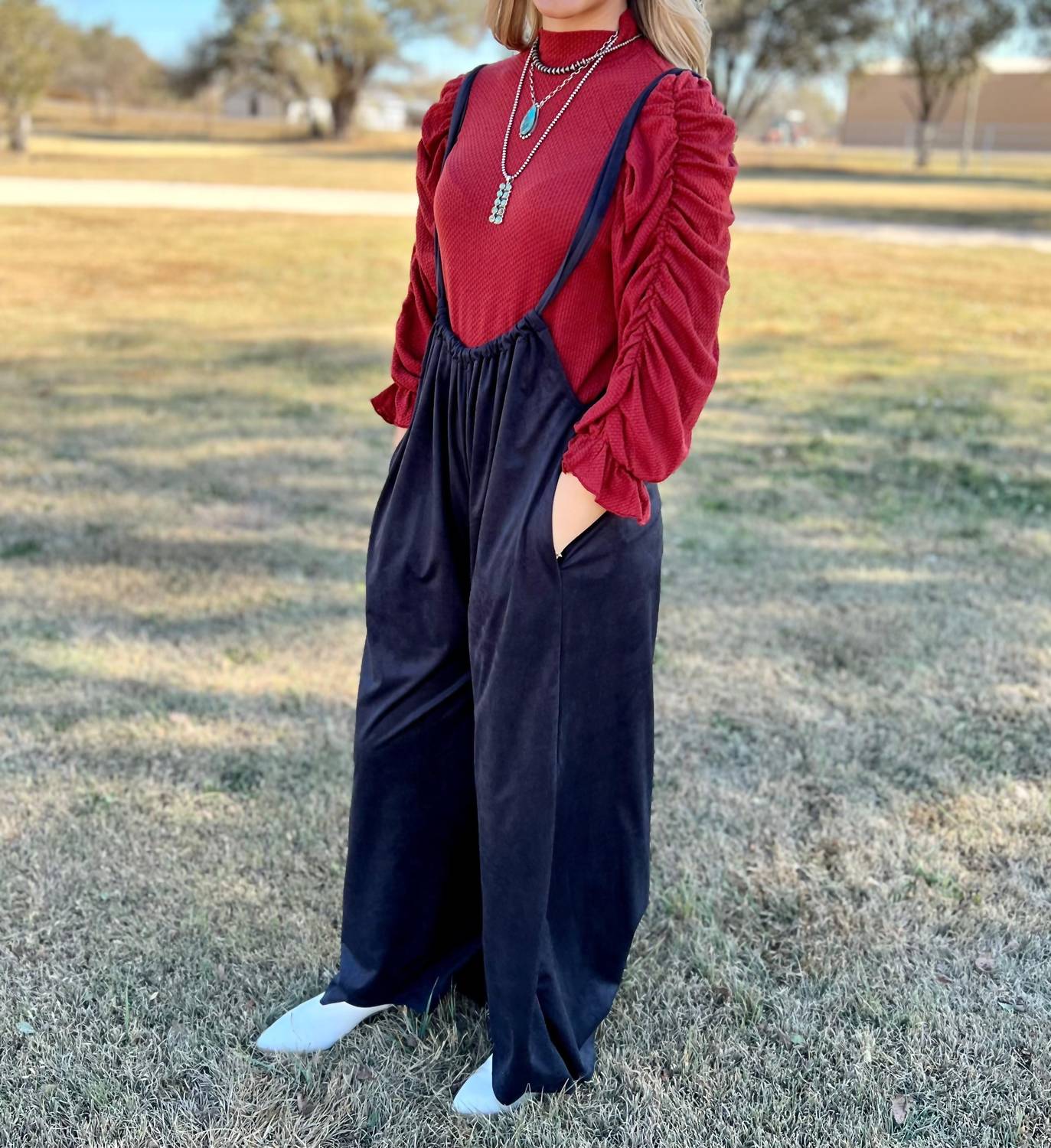 Vanilla Bay - Velvet Jumpsuits