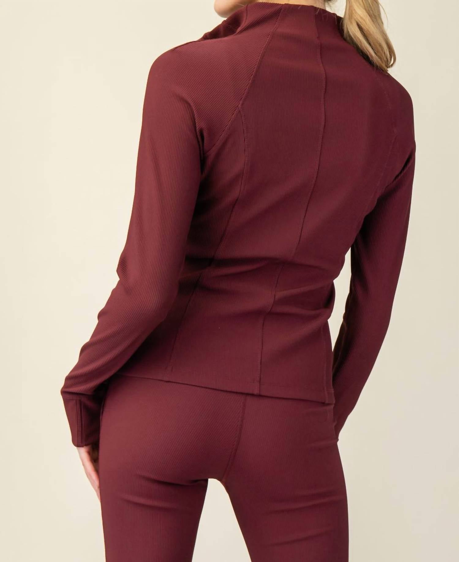 Rae Mode - Ivy Nylon Rib Jacket