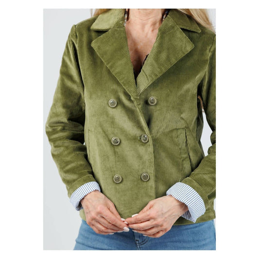 Elliott Lauren - Corduroy Double-breasted Jacket