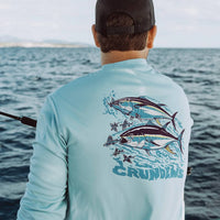 Grundens - Men's Twin Tuna Long Sleeve Tech Tee