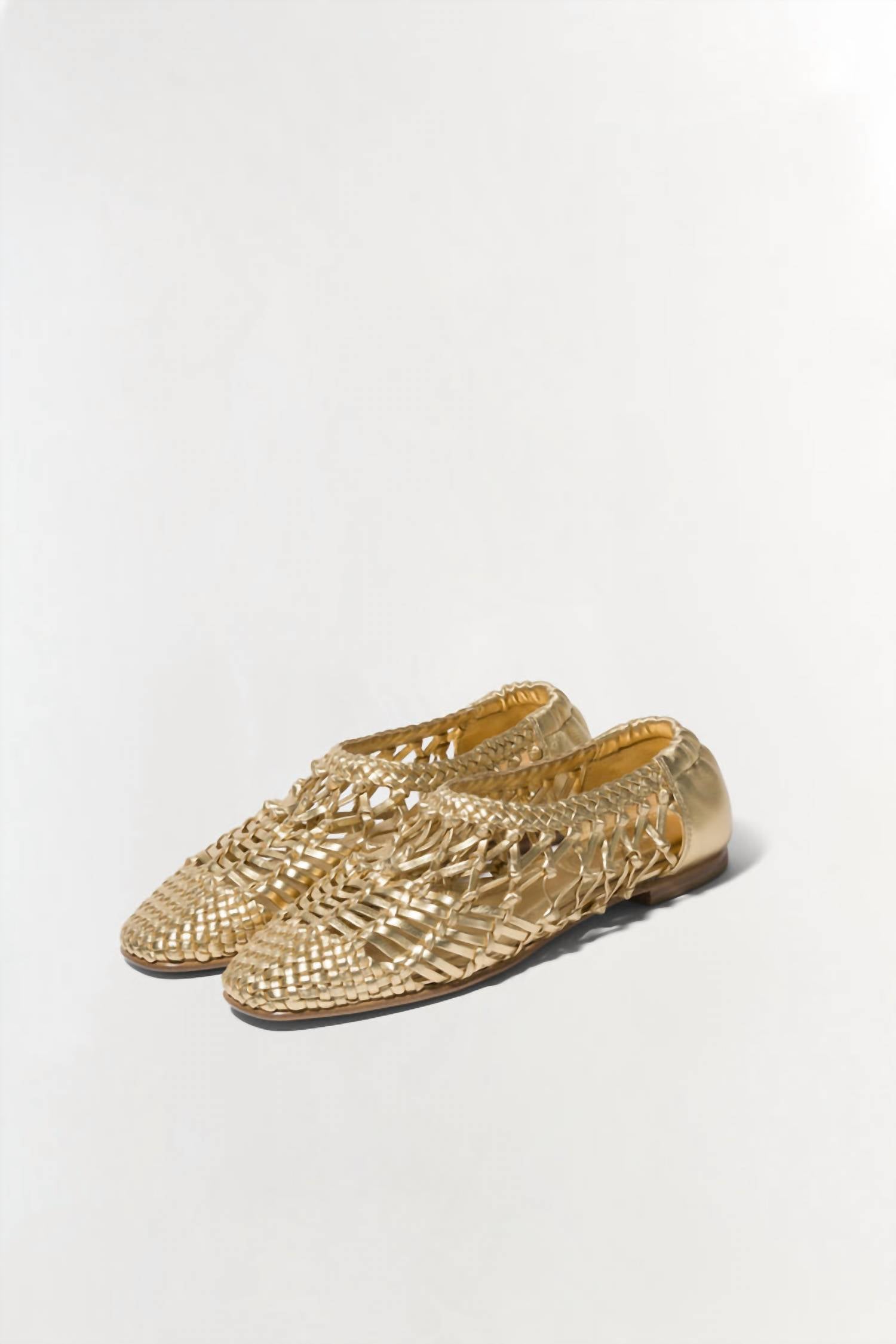 Simkhai - Women's Eden Metallic Ballet Flat