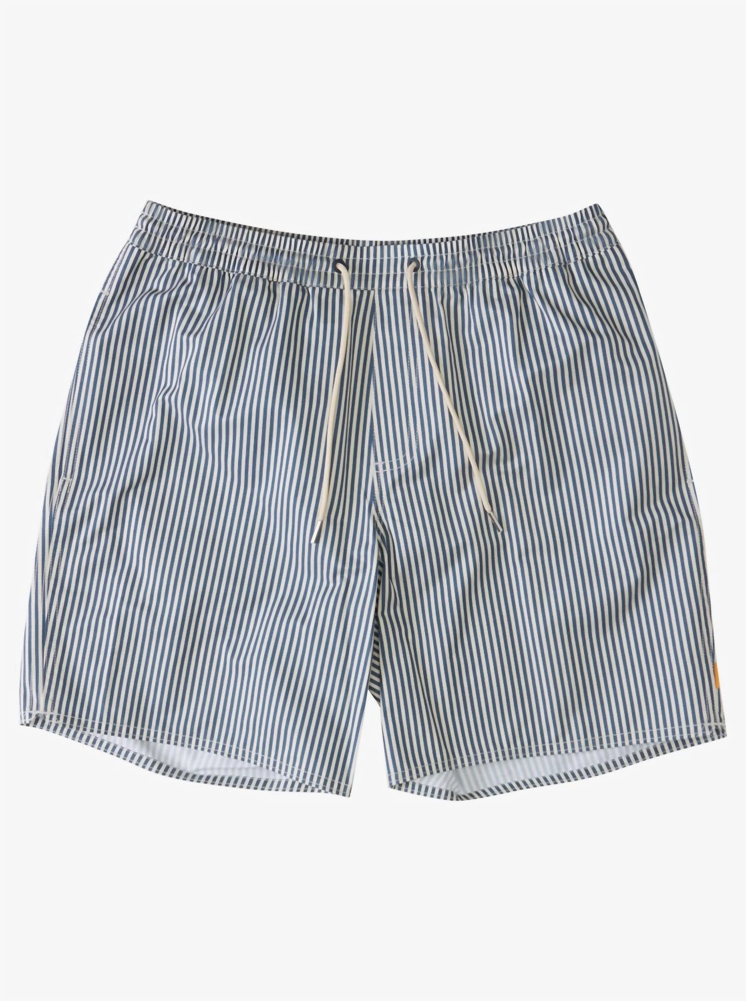 Quiksilver - Men's Deck Stripe Volleys Shorts
