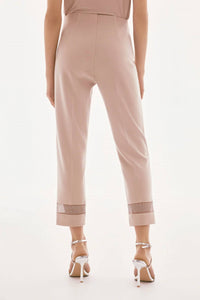 Joseph Ribkoff - RHINESTONE MESH DETAIL PANT
