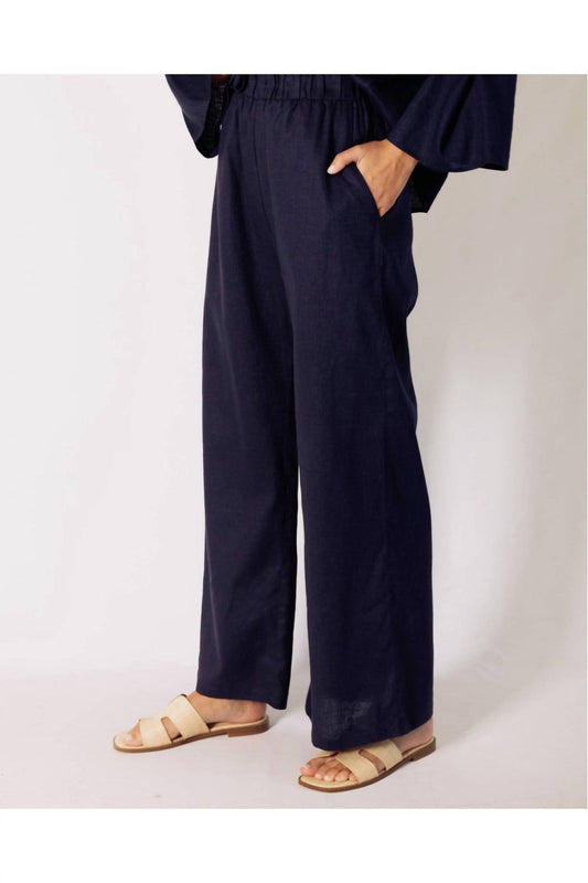P.Cill - Ula Wide Leg Linen Pants