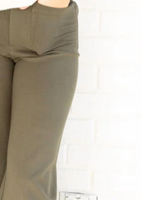 Miou Muse - Sunday Morning Ponte Crop Pants
