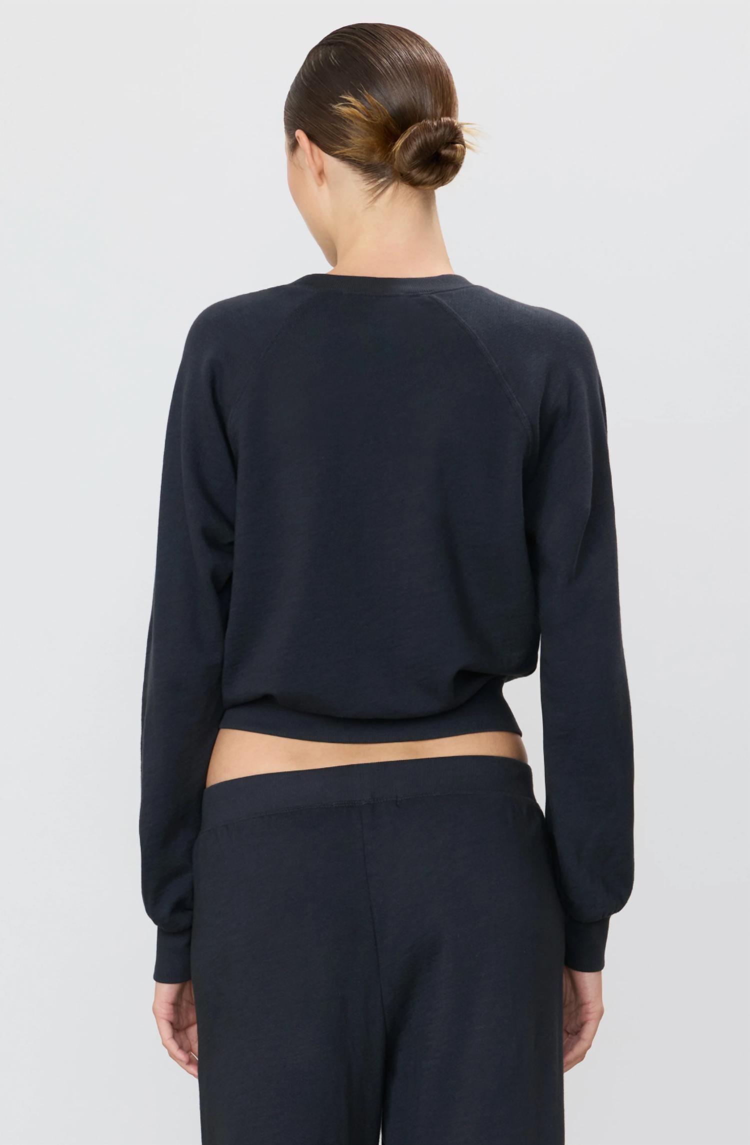 Eterne - Shrunken Raglan Sweatshirt