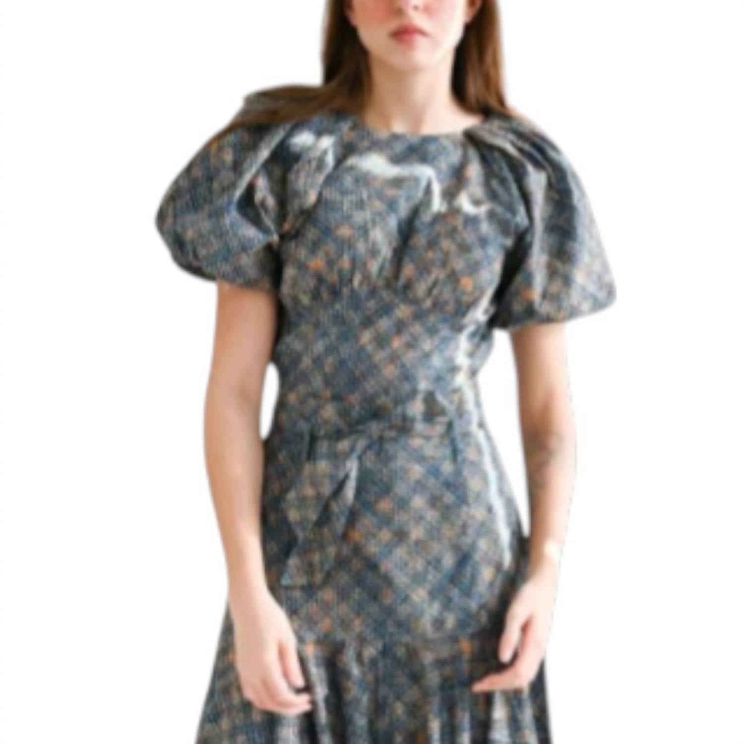 Never A Wallflower - Lantern Sleeve Top