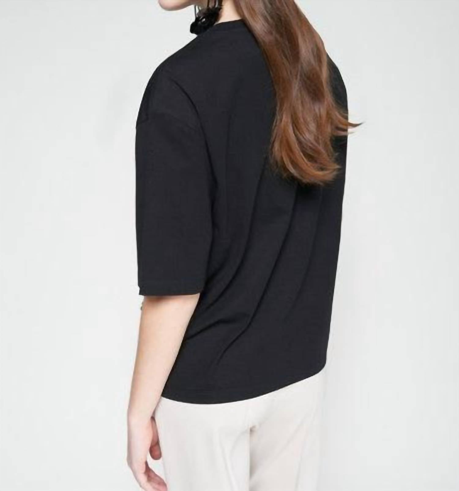 Vilagallo - Floral Sequins T-shirt