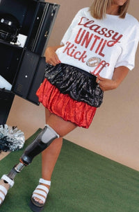 Everyday Chic Boutique - Spirited Sequin Bubble Skirt