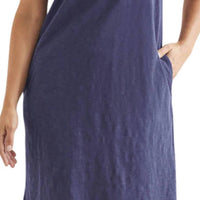 Tribal - Flutter Sleeve V Neck Dress
