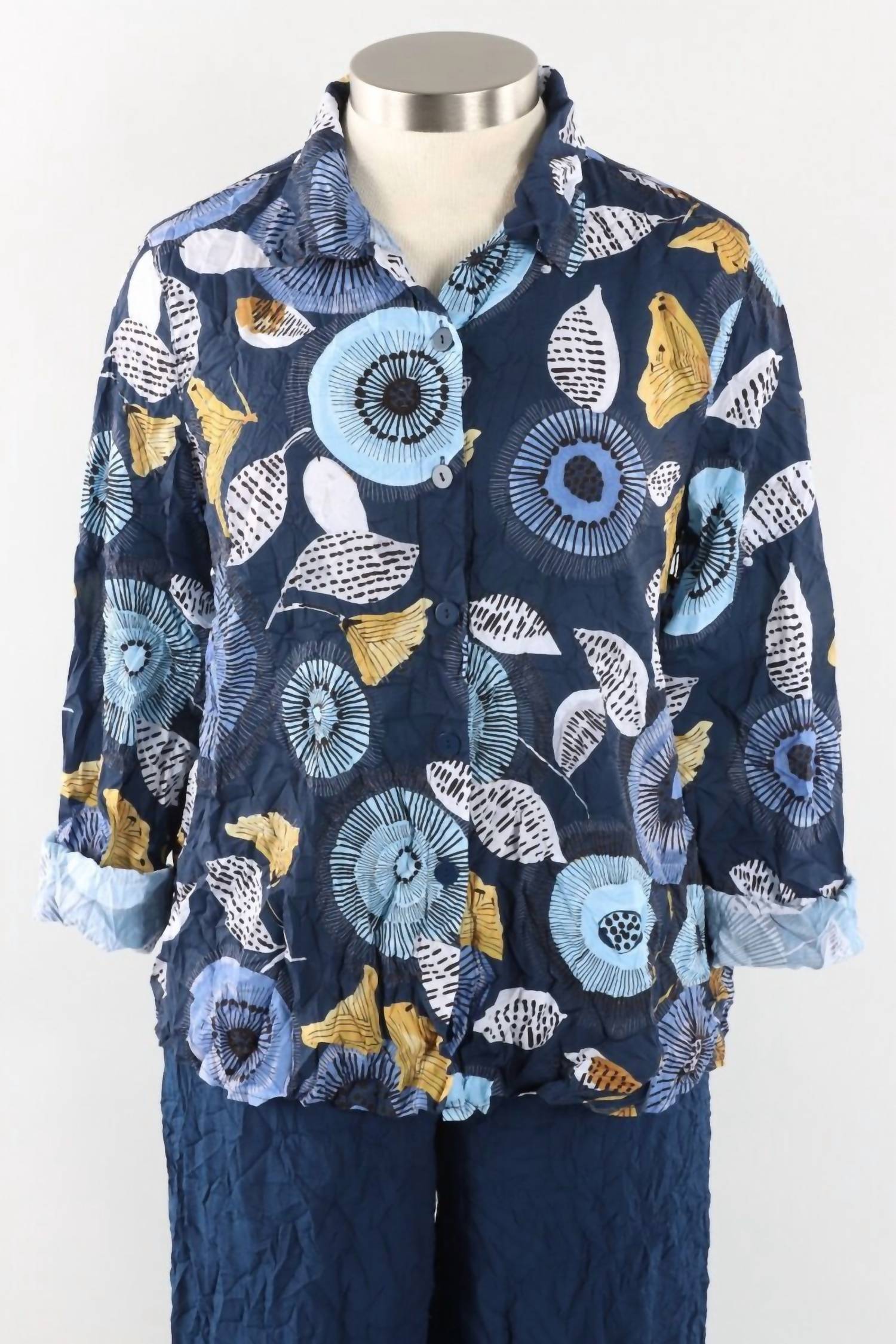 Liv By Habitat - Crinkle Crepe Floral Top