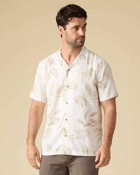 Flags & Anthem - Parsons Leaf Print Camp Collar Shirt