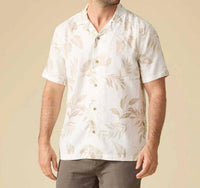 Flags & Anthem - Parsons Leaf Print Camp Collar Shirt
