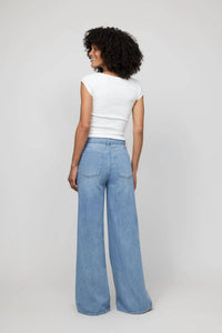 Oliver Logan - Wescott Wide Leg High Rise Pants