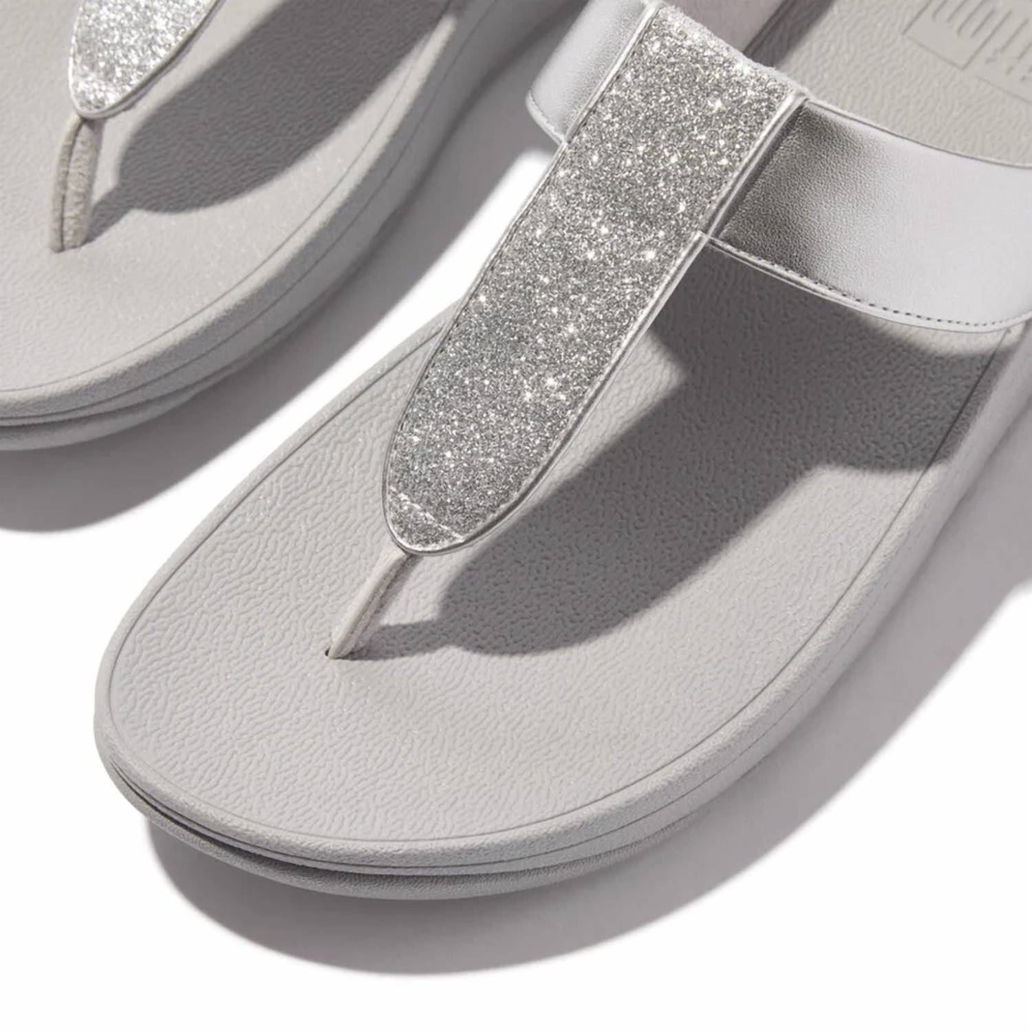 Fitflop - Women's Fino Glitterdust Metallic Toe-post Sandals