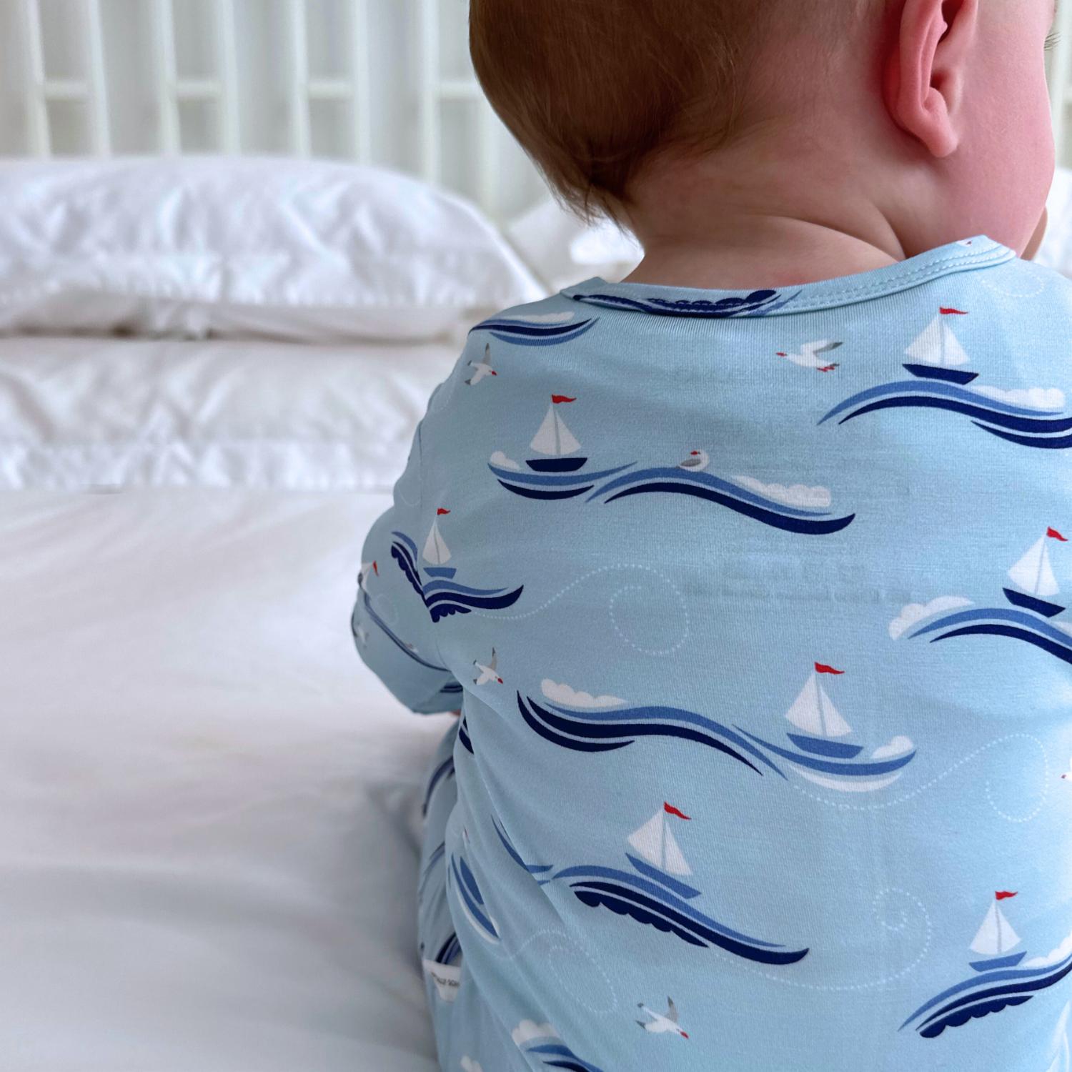 Soho - Kid's Cape Cod Sailboat Zippered Romper