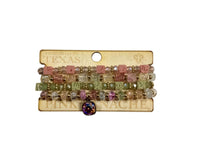 Pink Panache - Women's Petal Glow Stack Bracelet